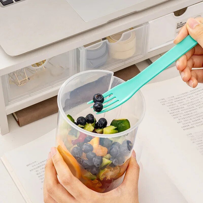 Portable Salad Container Cup