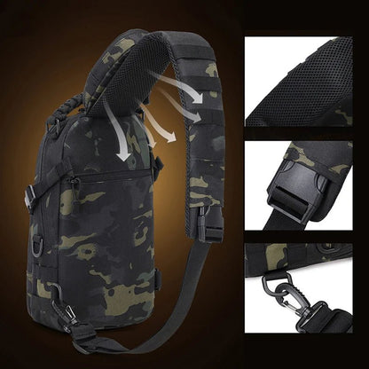 Tactical MOLLE Hiking Camping Backpack
