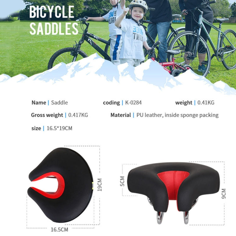 Comfortable Bike Seat Cushion Mountain Bike Green Gel Pad