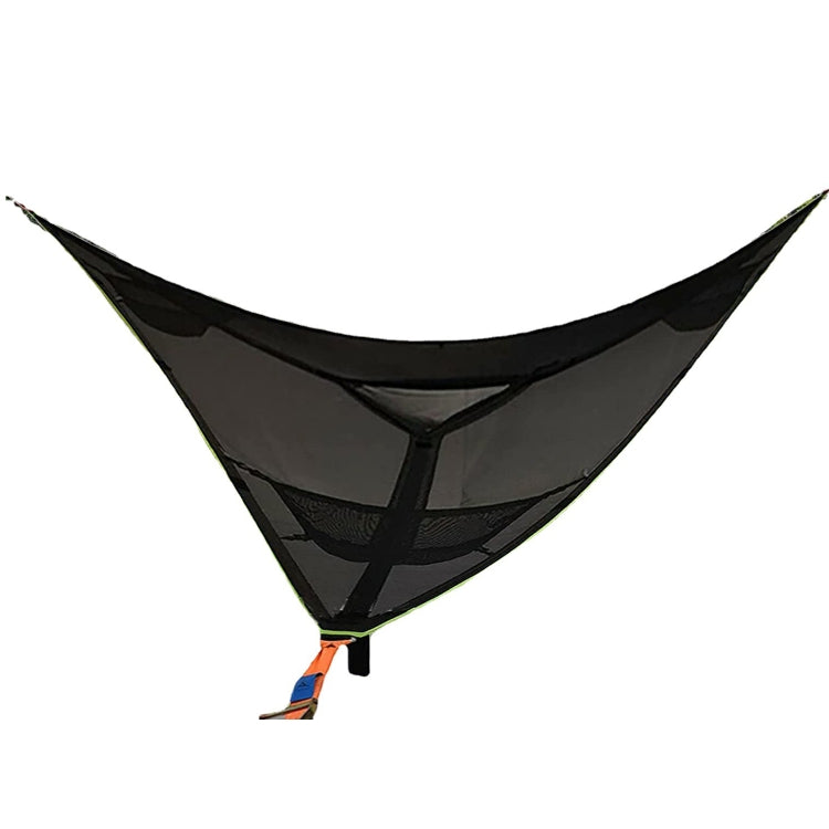 Spacious Black Outdoor Camping Tent Hammock for Family