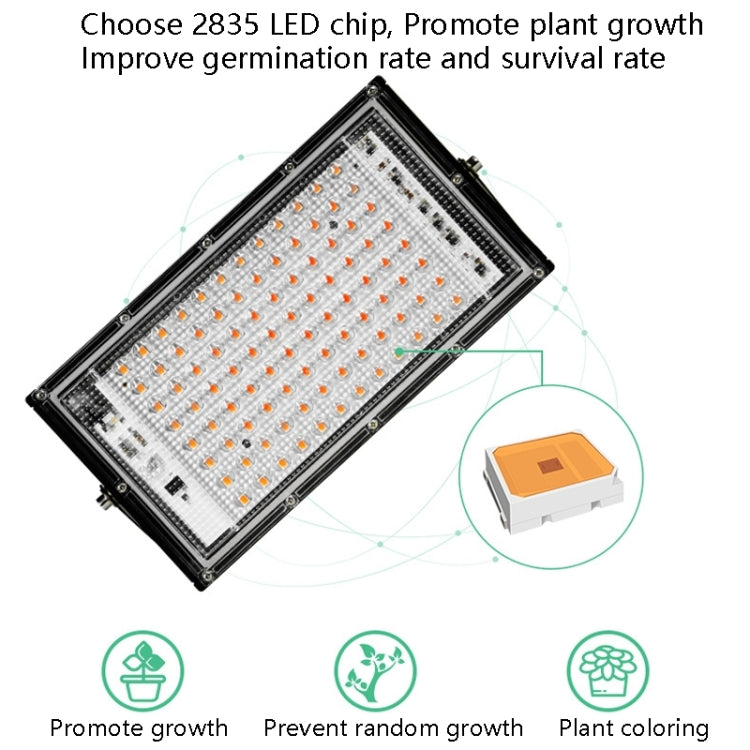 Powerful LED Grow Light Full Spectrum Waterproof 200W