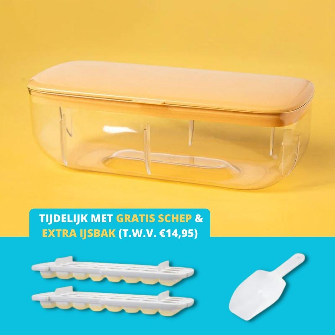Compact Ice Cube Maker with Removable Tray - Befez