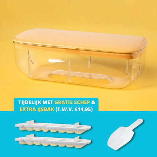 Compact Ice Cube Maker with Removable Tray - Befez
