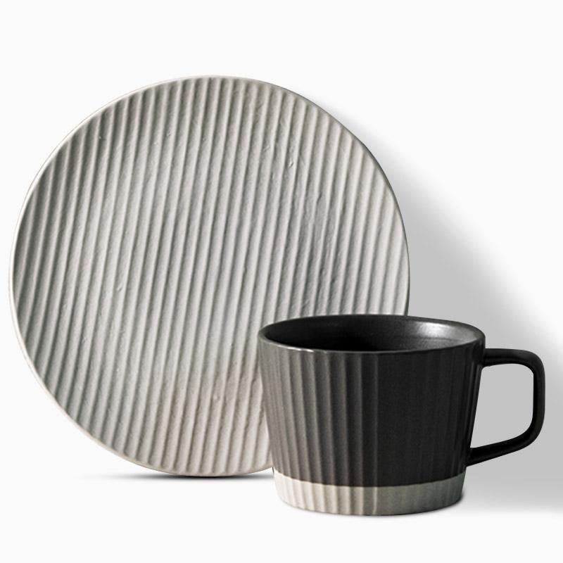 Deluxe Coffee Mug Set with Spoon