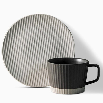 Deluxe Coffee Mug Set with Spoon