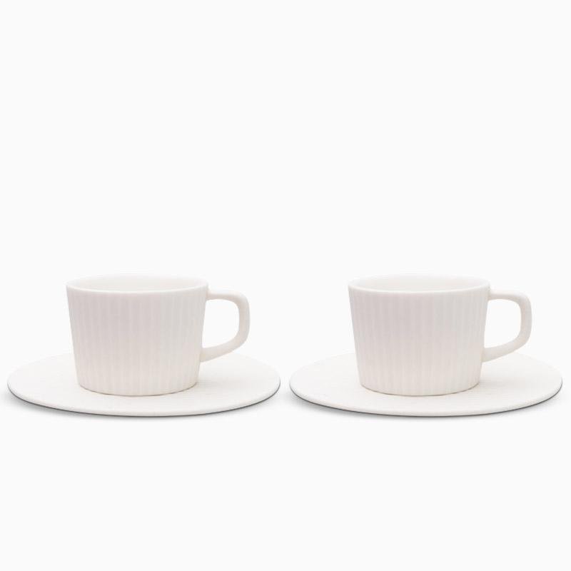 Deluxe Coffee Mug Set with Spoon