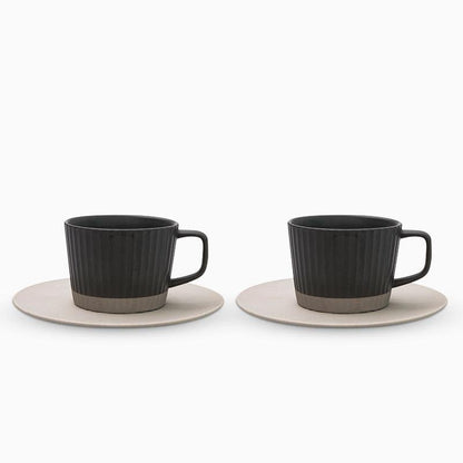 Deluxe Coffee Mug Set with Spoon