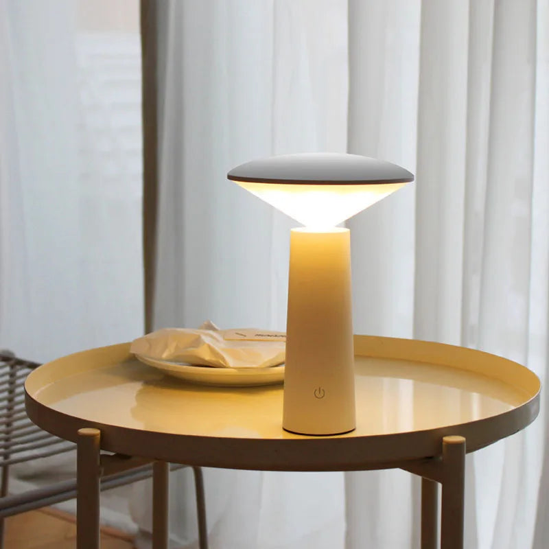 Compact Rechargeable Glow Lamp for Home Decor