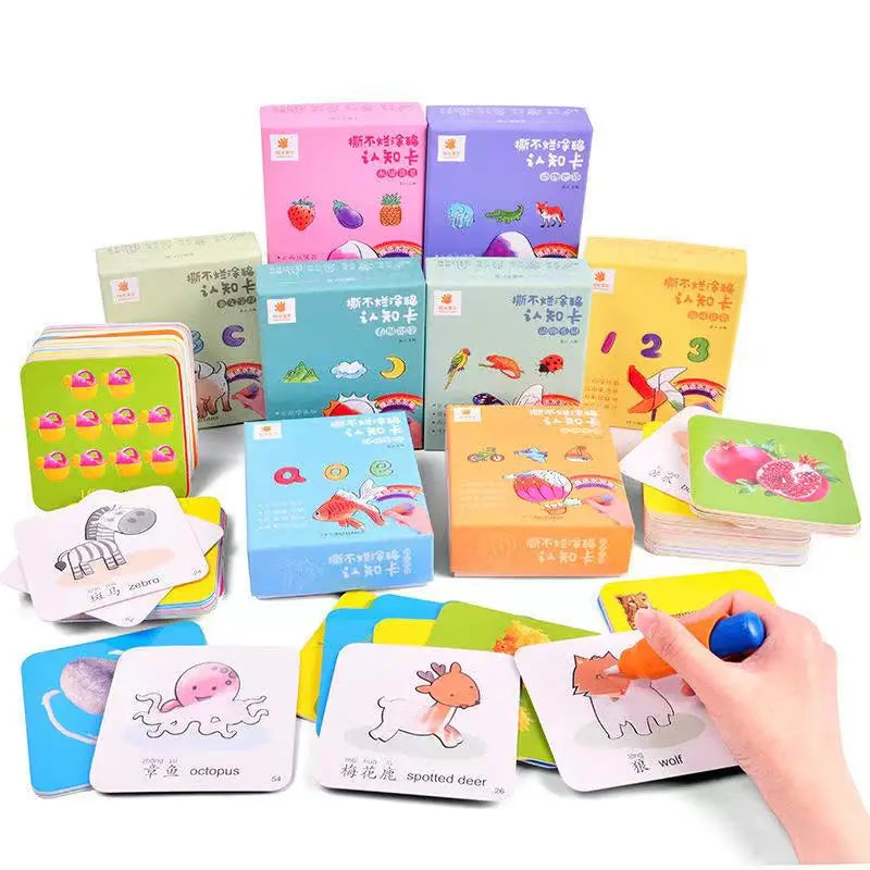 Colorful Educational Flash Cards - Befez