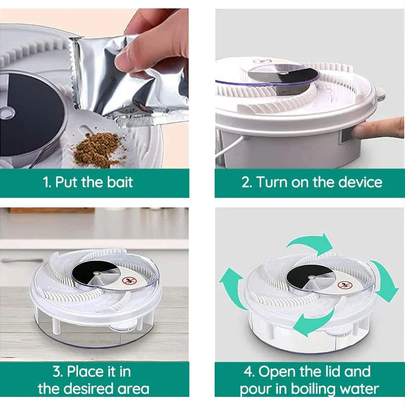 Quiet USB Insect Trap