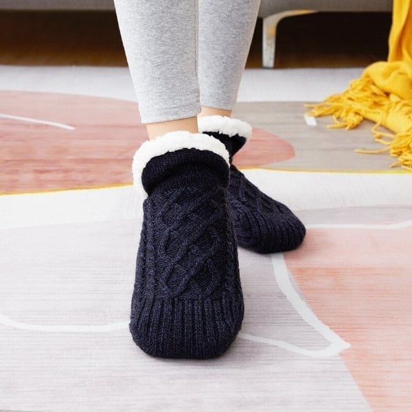 Cozy Grip Slippers with Non Slip Bottom