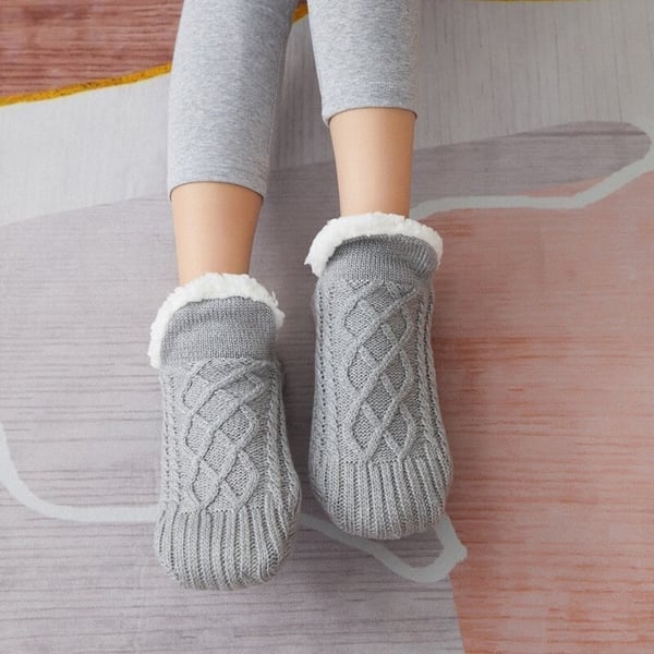Cozy Grip Slippers with Non Slip Bottom