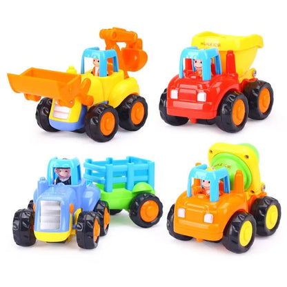Vibrant Building Truck Toys