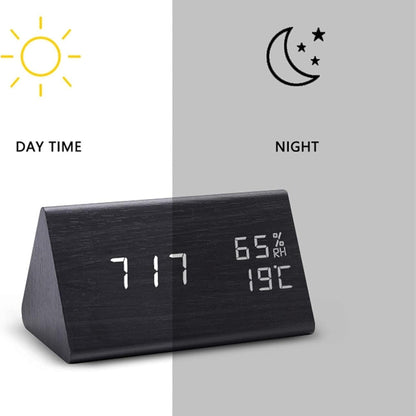 Befez | Elora Solid Wood Digital LED Clock Radio