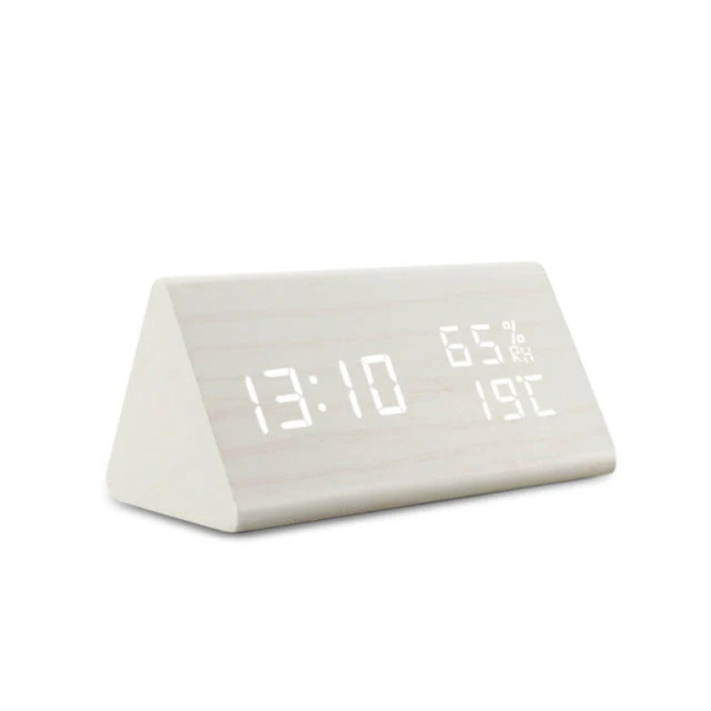 Befez | Elora Solid Wood Digital LED Clock Radio