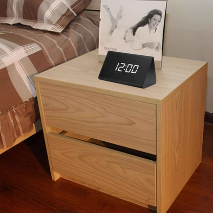 Befez | Elora Solid Wood Digital LED Clock Radio