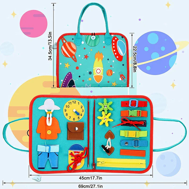 Colorful Learning Book for Toddlers with Shapes