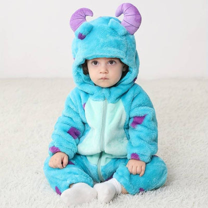 Cozy Animal Romper Suit for Baby
