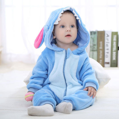 Cozy Animal Romper Suit for Baby