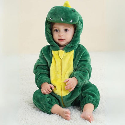 Cozy Animal Romper Suit for Baby