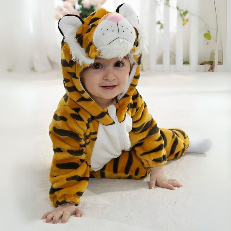Cozy Animal Romper Suit for Baby