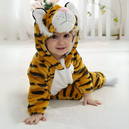 Cozy Animal Romper Suit for Baby