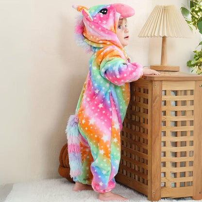 Cozy Animal Romper Suit for Baby