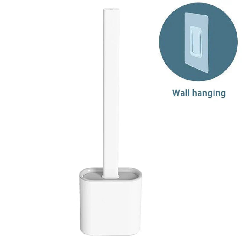 Soft Bristle Toilet Brush for Easy Cleaning