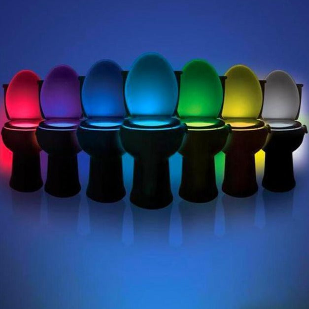 Automatic LED Toilet Bowl Nightlight