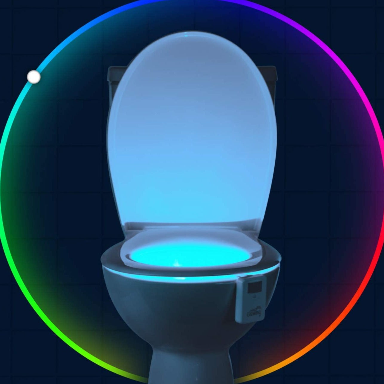 Automatic LED Toilet Bowl Nightlight