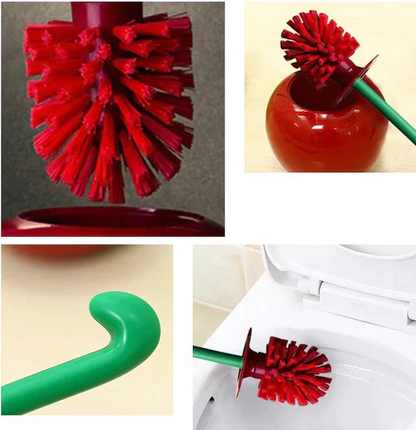 Colorful Bathroom Toilet Brush with Soft Bristles