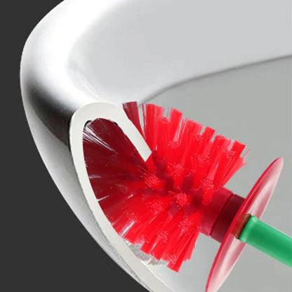 Colorful Bathroom Toilet Brush with Soft Bristles
