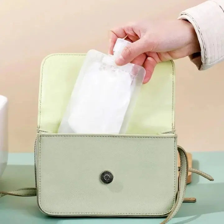 Compact Travel Accessory Bags 10-Pack