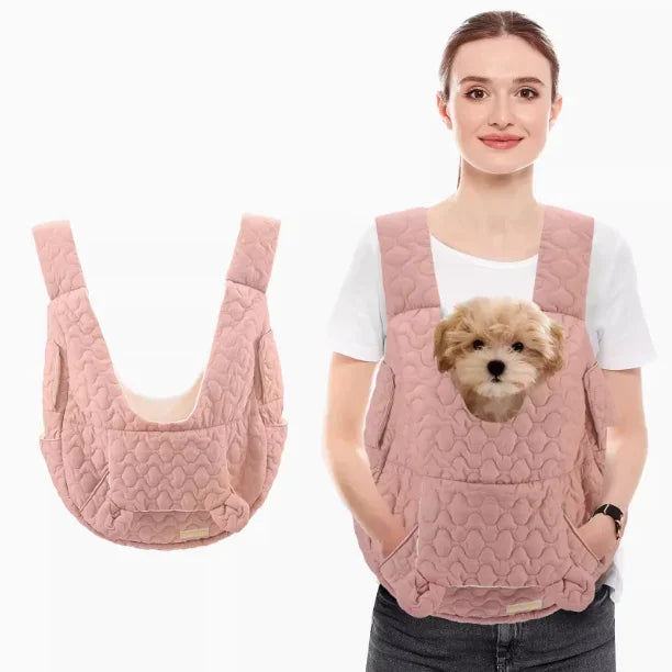 Large Pet Sling Waterproof Dog Backpack Carrier