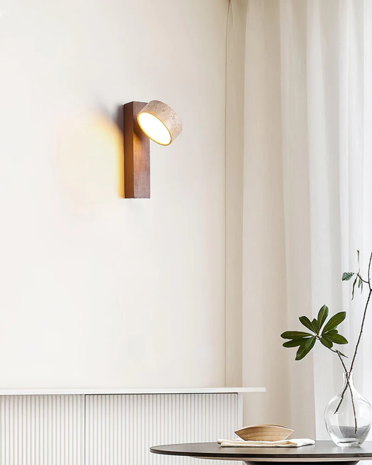 Natural Stone Wall Light Modern Style