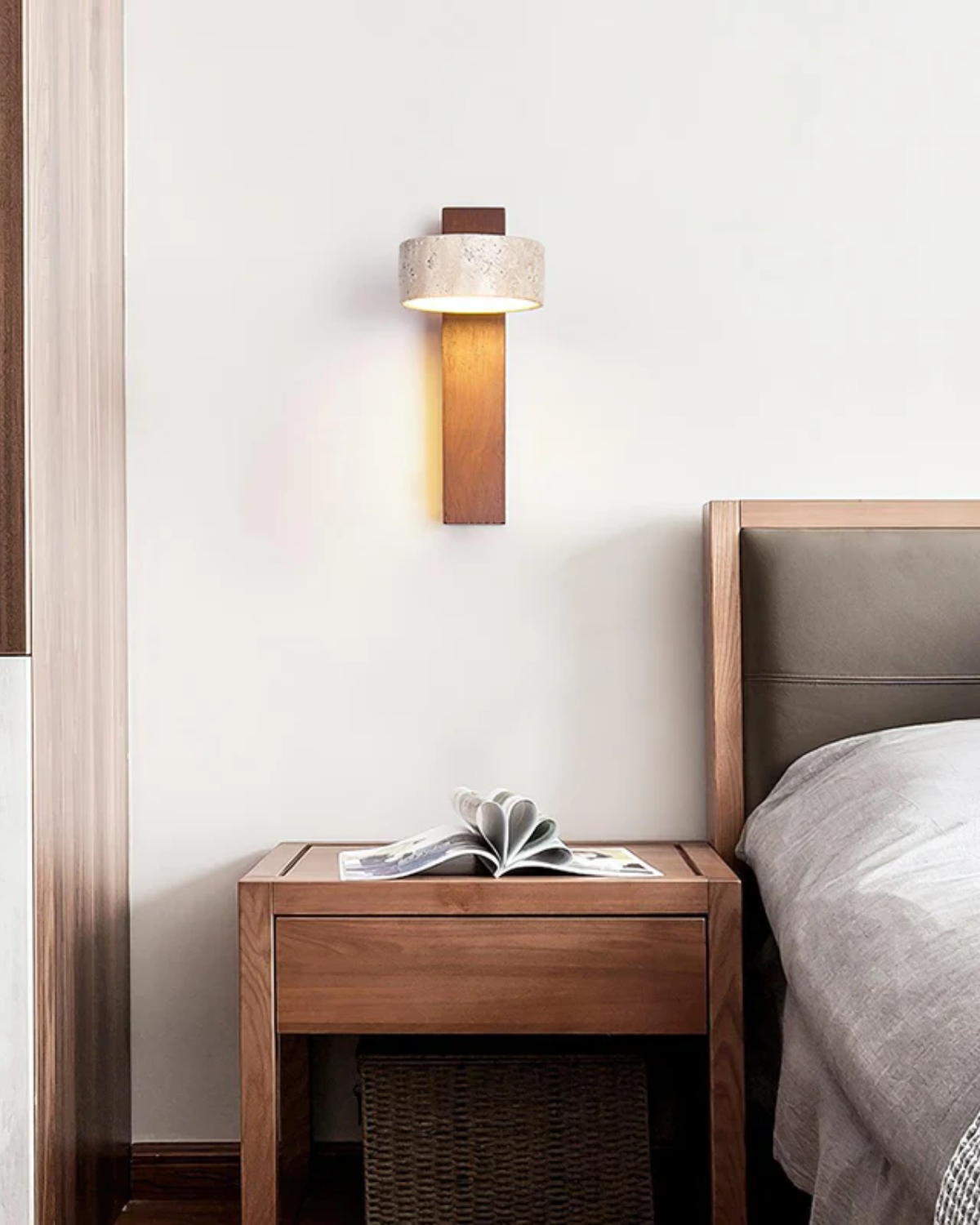 Natural Stone Wall Light Modern Style