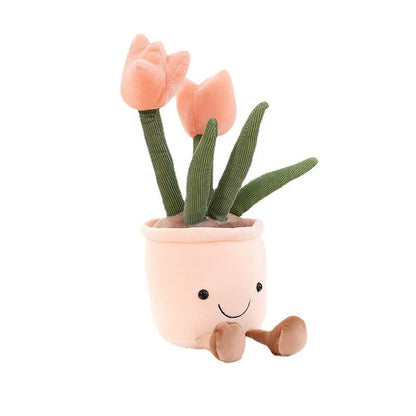 Colorful Floral Plush Buddy