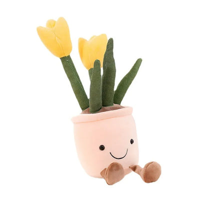 Colorful Floral Plush Buddy