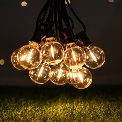 Weatherproof Outdoor String Lights with Soft Warm Glow