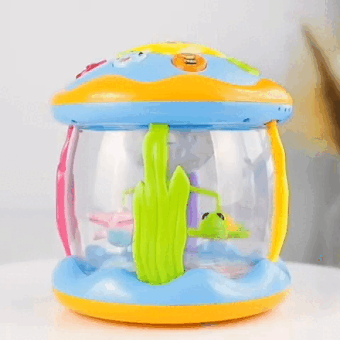 Colorful Baby Drum Toy with Music and Flashing Lights