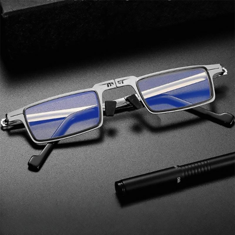Stylish Titanium Reader Glasses with Blue Light Blocker - Befez