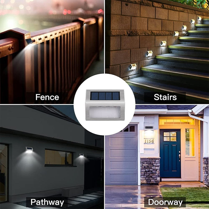 Eco Friendly Solar LED Step Light