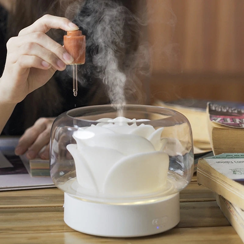 Premium Aromatic Diffuser with Colorful LED Light