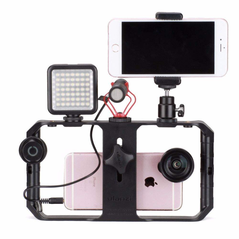 Premium Phone Stabilizer with Mount for Smoother Videos