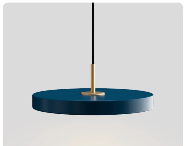 Contemporary UFO Table Lamp with Silver Finish