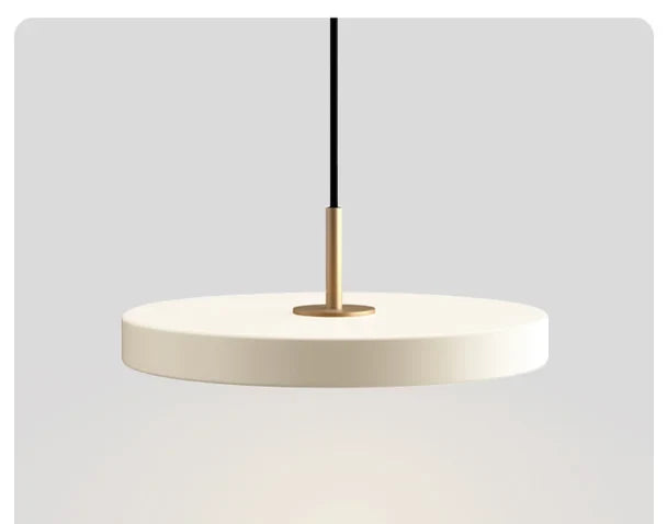 Contemporary UFO Table Lamp with Silver Finish