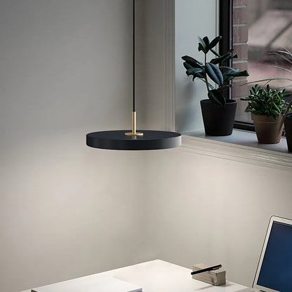 Contemporary UFO Table Lamp with Silver Finish