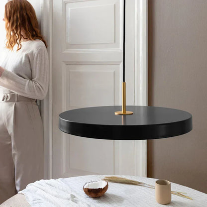 Contemporary UFO Table Lamp with Silver Finish