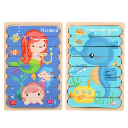 Befez Wooden Brain Teaser Toy for Children