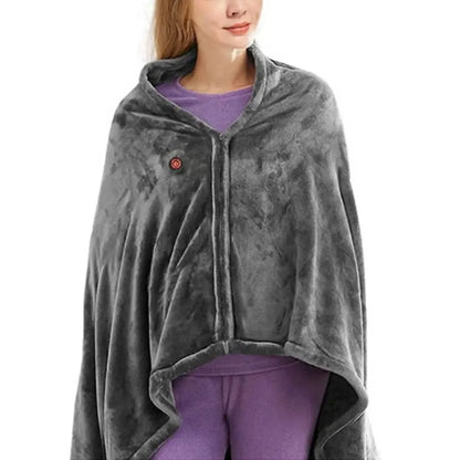 Cozy Electric Fleece Blanket with 3 Heat Settings